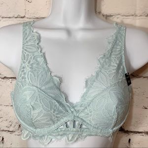 PINK Victoria's Secret Unlined Underwire Lace Bra